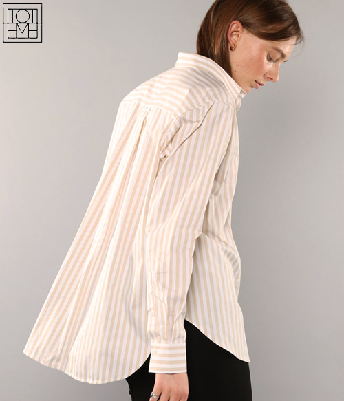 Totem*(or) striped shirts;옆에서 보여지는 핏감이 그야말로 멋스러운 로고자수 셔츠!!  (특가세일 30% 할인이벤트/현금가/반품교환불가/정가108000)